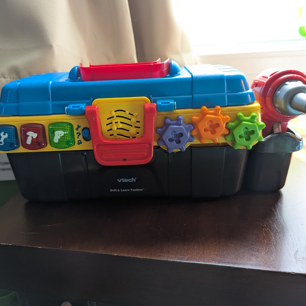 Kids Drill & Learn Toolbox - Multicolor